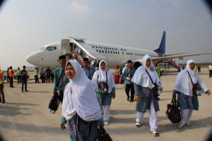 Sriwijaya Air  Layani Penerbangan Jamaah  Ke Embarkasi Haji 2019