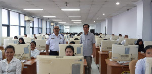 Ratusan Peserta Ikuti Ujian Sipencatar 2019 Di ATKP Medan  Sumut