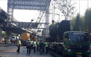 KNKT Selidiki Laka Truk Tangki BBM Yang Terbakar di Tol Wiyono-Wiyoto: 
