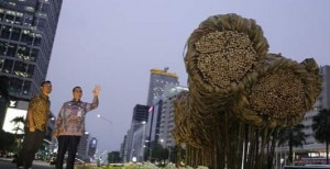 Instalasi Bambu Getih Getah Untuk Gerakkan Ekonomi Rakyat