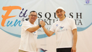 Garuda Indonesia Dukung Pengembangan Olah Raga Squash DKI Jakarta