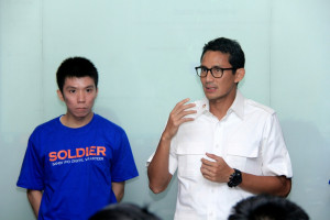 SOLDIER Kawal Langkah Politik Sandiaga Uno Terkait Rumah Siap Kerja dan OK OCE