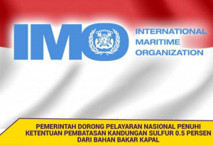 Indonesia  Dorong Pelayaran Nasional Penuhi Aturan IMO  Gunakan BBM Rendah Sulfur