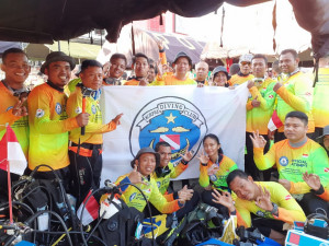 Tim Selam Kemenhub Ambil Bagian Dalam Pemecahan Rekor Selam Tingkat Dunia di Manado