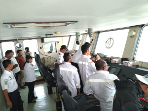 Ditjen Hubla Sukses Uji Coba AIS di KM Mitra Utama Milik BTKP