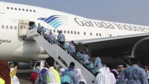 Garuda Mencatat OTP Phase Keberangkatan Haji 91,20 Persen