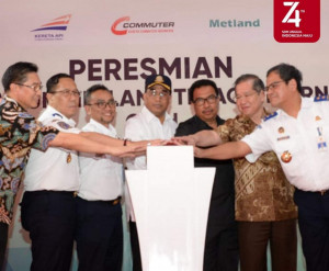 Stasiun KA Metland Telaga Murni Jadi Model Kerjasama Pemerintah Dan Swasta