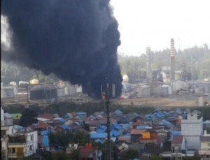 Pipa di RU V Terbakar, Pertamina Sigap Melakukan Pemadaman