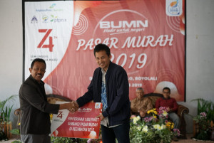 Total Nilai Transaksi Pasar Murah AP I Bagi Warga Miskin Boyolali Tercatat Rp 800 Juta