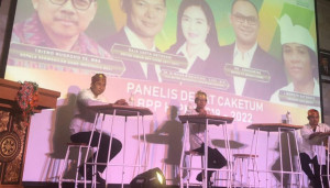 4 Calon Ketum HIPMI Adu Kepiawaian Memimpin di Ajang Debat Kedua