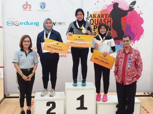 Jakarta Squash Open Jadi Agenda Tahunan