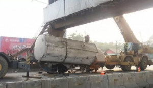 Patut Disayangkan,  Kecelakaan Truk di Jalan Tol Cikampek