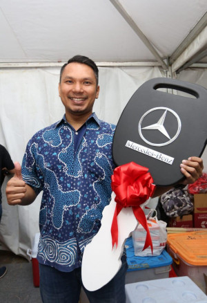 Adityawarman Boyong Grand Prize Mobil Mewah lewat Program Berkah Energi Pertamina