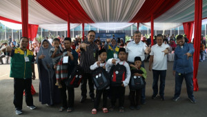 HUT AirNav Indonesia Diisi Dengan Aksi Khitanan Massal 700 Anak