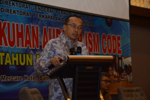 Kukuhan Auditor ISM Code Ditjen Hubla, Ini Pesan Dirkappel Kemenhub