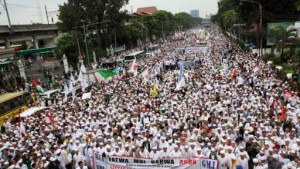 Situasi Terkini Pascademo  Ribuan Mahasiswa, Pelajar dan Elemen Masyarakat
