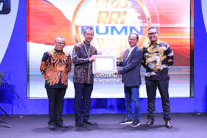 Jasa Marga Raih Gold Winner Untuk Brand Strength Pada RRI BUMN Award 2019