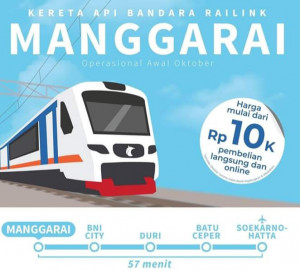 Mulai Besok, KA Bandara Berangkat Dari Stasiun Manggarai Ini Jadwalnya