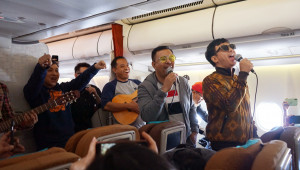 Garuda Indonesia  Sukses  Persembahkan Penerbangan Khusus GIAcoustic ke Yogyakarta