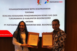 Pertagas-Pemkab Bojonegoro Kembangkan Jaringan Gas Kota Dan RT