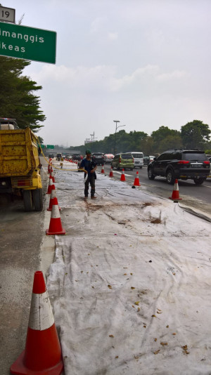 Besok,  Pemeliharaan Pekerjaan Jalan Tol Jagorawi  Dilanjutkan  Mulai KM 08+210