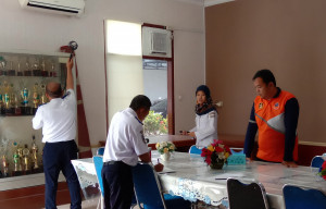 Pastikan Lingkungan Kerja Baik dan Sehat, Tim BKKP Periksa dan Uji Kantor KSOP Sunda Kelapa