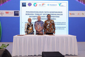 Kemenhub-Kemendag Teken Kerjasama Pertukaran Data Perdagangan Antarpulau di Indonesia