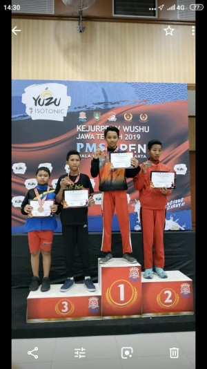 Genta G.Prakoso, Putra Temanggung Yang Jago Wushu