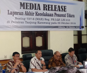 Laporan Akhir KNKT, Ada 9 Penyebab Kecelakaan Pesawat Lion Air di Perairan Karawang 