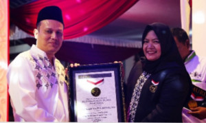 Pasang Instalasi LPG Non Subsidi di Pondok Pesantren, Pertamina Raih Rekor MURI