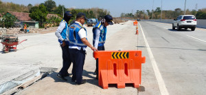 PT JPM Klarifikasi  Video Water Barrier yang Bergerak Sendirinya di Jalan Tol Pandaan Malang
