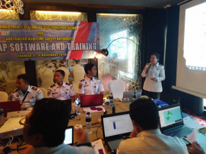 Hubla Gelar Latihan Penanggulangan Tumpahan Minyak di Laut