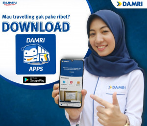 Pakai Damri Apps, Kemanapun Tujuan Anda Makin Mudah