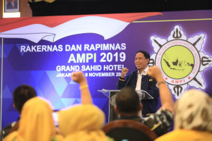 Menpora Buka Rakernas dan Rapimnas AMPI 2019
