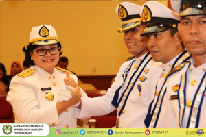162 Perwira Pelaut BP3IP Diwisuda Kepala BPSDMP 