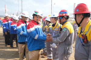 Proyek RDPM Balikpapan Senilai 6.5 Miliar Dolar AS  Berjalan Lebih Cepat Dari Proyeksi