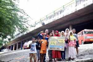 HOME Cilincing Jadi Objek Pertamina Mengajar 2019