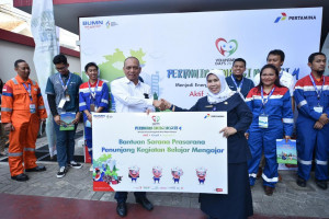 Pertamina Foundation Dan Pekerja Pertamina Kunjungi  Dan Serahkan Bantuan ke Yayasan Kanker di Jakarta