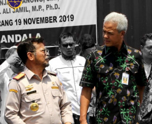 Ekspor Komoditas Pertanian Jateng Senilai  Rp35,3 Miliar Dilepas Mentan Dan Gubernur