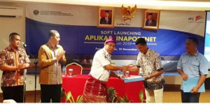Ditjen Hubla Soft Launching Inaportnet di Pelabuhan Pangkal Balam