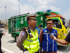 Jasamarga Ngawi Kertosono Kediri Lakukan Operasi Penertiban Kendaraan ODOL di Jalan Tol