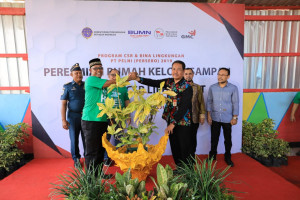 PELNI Gandeng Pemkot Bima NTB Resmikan Rumah Kelola Sampah 
