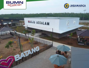 Rest Area Batang Lengkap dan Indah Terima Penghargaan MURI