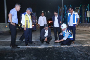 Menteri Basuki Pastikan Jalan Tol Layang Jakarta-Cikampek Siap Diresmikan