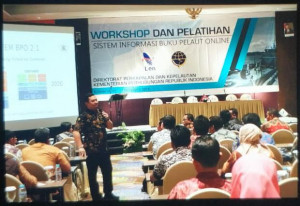 Ditjen Hubla Bersama PT LEN Berikan Pelatihan Mengenai Sistem Buku Pelaut Online