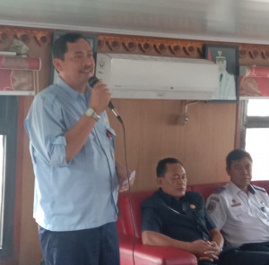 Waka KNKT Haryo Satmiko Buka Sosialisasi Keselamatan Pelayaran di Sungai Musi