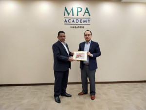 Indonesia Bahas Kerjasama Bidang SDM Dengan MPA Singapura