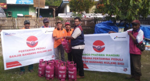 Pertamina Salurkan Bantuan Untuk Korban  Banjir Bandang di Sigi Sulawesi Tengah