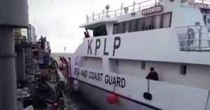 KPLP  Konsisten Melakukan Pemeriksaan Kapal-Kapal Asing