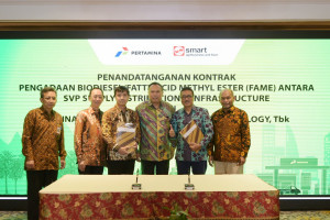 Pertamina Tandatangani Kerjasama Pengadaan FAME dengan 18 Badan Usaha Bahan Bakar Nabati